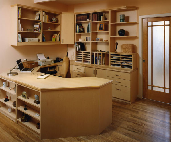 Wood Desks Home Office