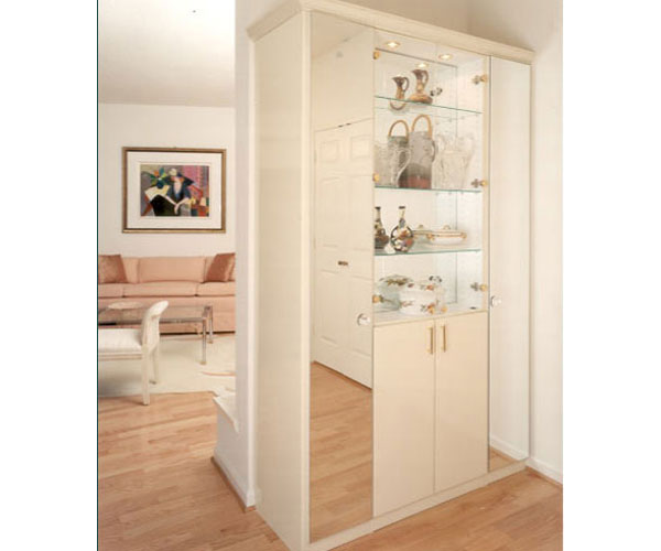 Display Cabinet with glass shelves